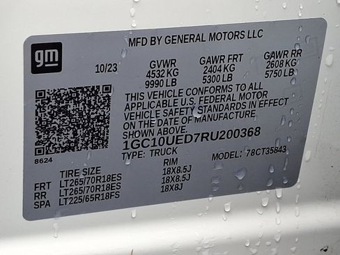 Used 2024 Chevrolet Silverado EV W/T image 26