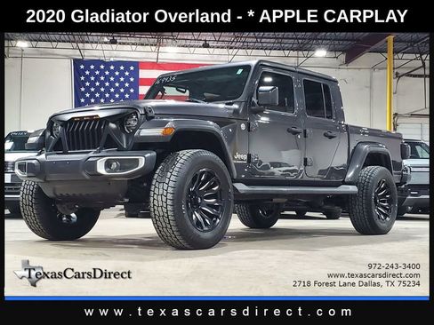 Used 2020 Jeep Gladiator Overland w/ LED Lighting Group AWD/4WD image 1