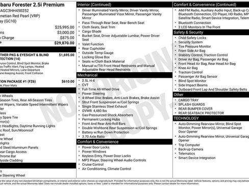 Used 2017 Subaru Forester 2.5i Premium image 43