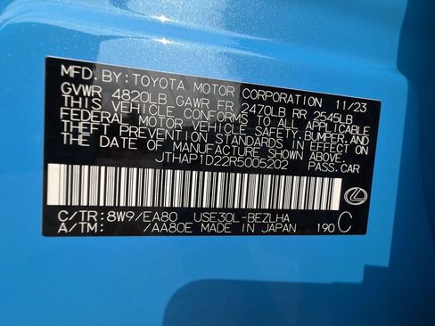 Used 2024 Lexus IS 500 w/ Special Appearance Package RWD image 29