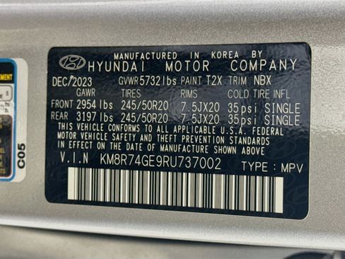 Used 2024 Hyundai Palisade Calligraphy FWD image 40