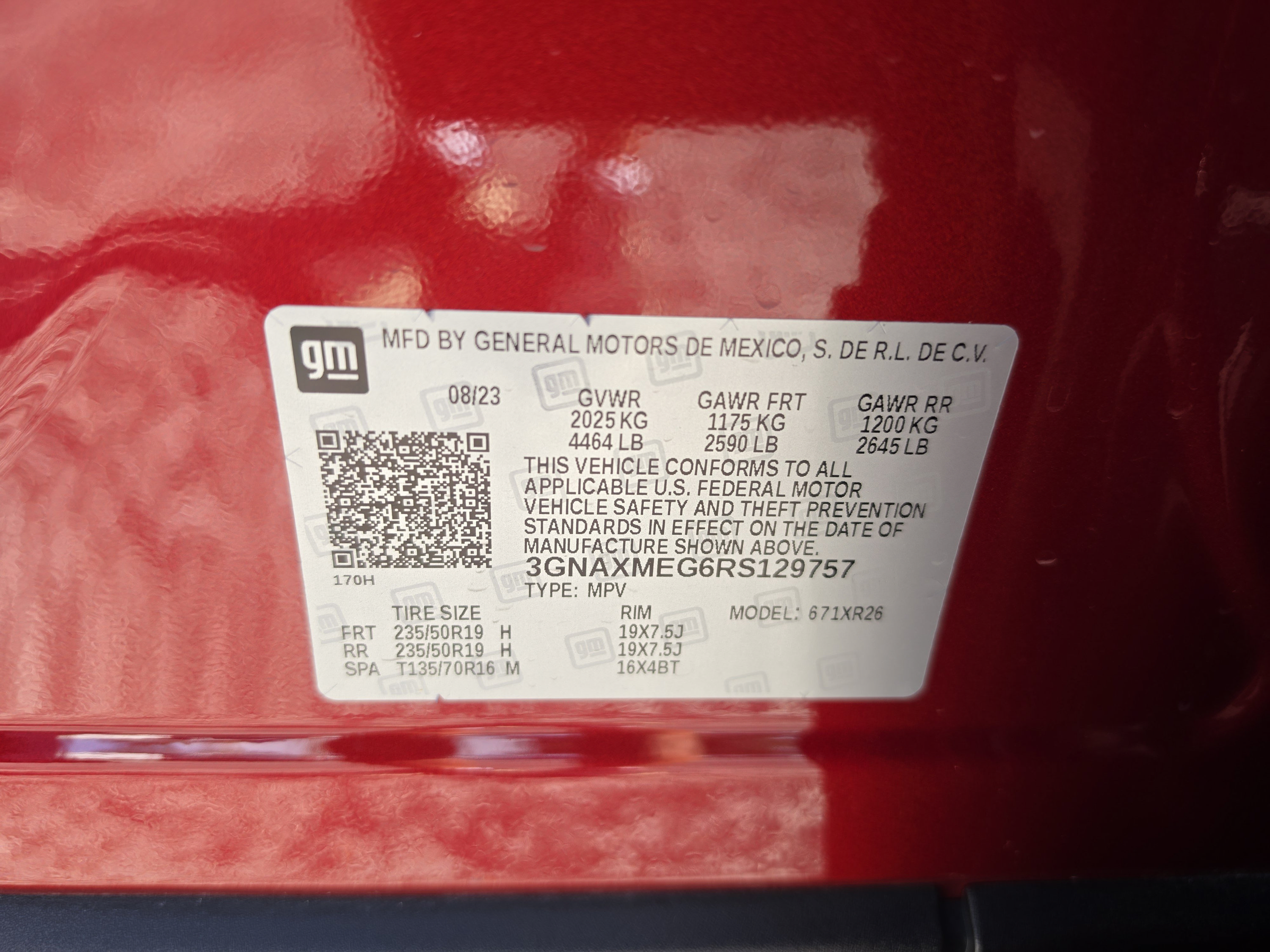 Used 2024 Chevrolet Equinox RS w/ RS Leather Package FWD image 38