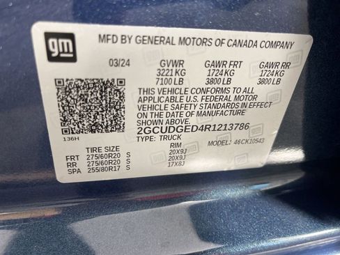 Certified 2024 Chevrolet Silverado 1500 LTZ w/ Z71 Off-Road Package image 33