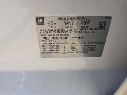 Used 2016 GMC Yukon SLT w/ Open Road Package image 29