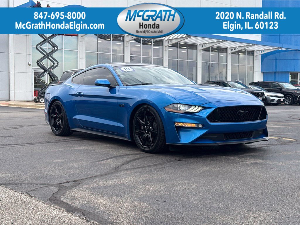 Used 2019 Ford Mustang GT Premium w/ Black Accent Package RWD image 1