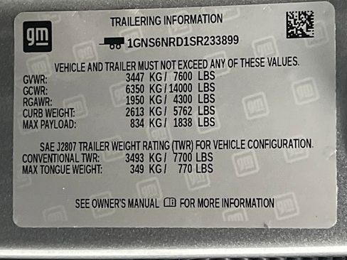 Used 2025 Chevrolet Tahoe LT image 75