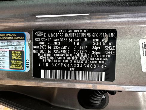 Used 2018 Kia Sorento LX FWD image 17