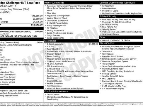 Used 2023 Dodge Challenger R/T Scat Pack RWD image 13