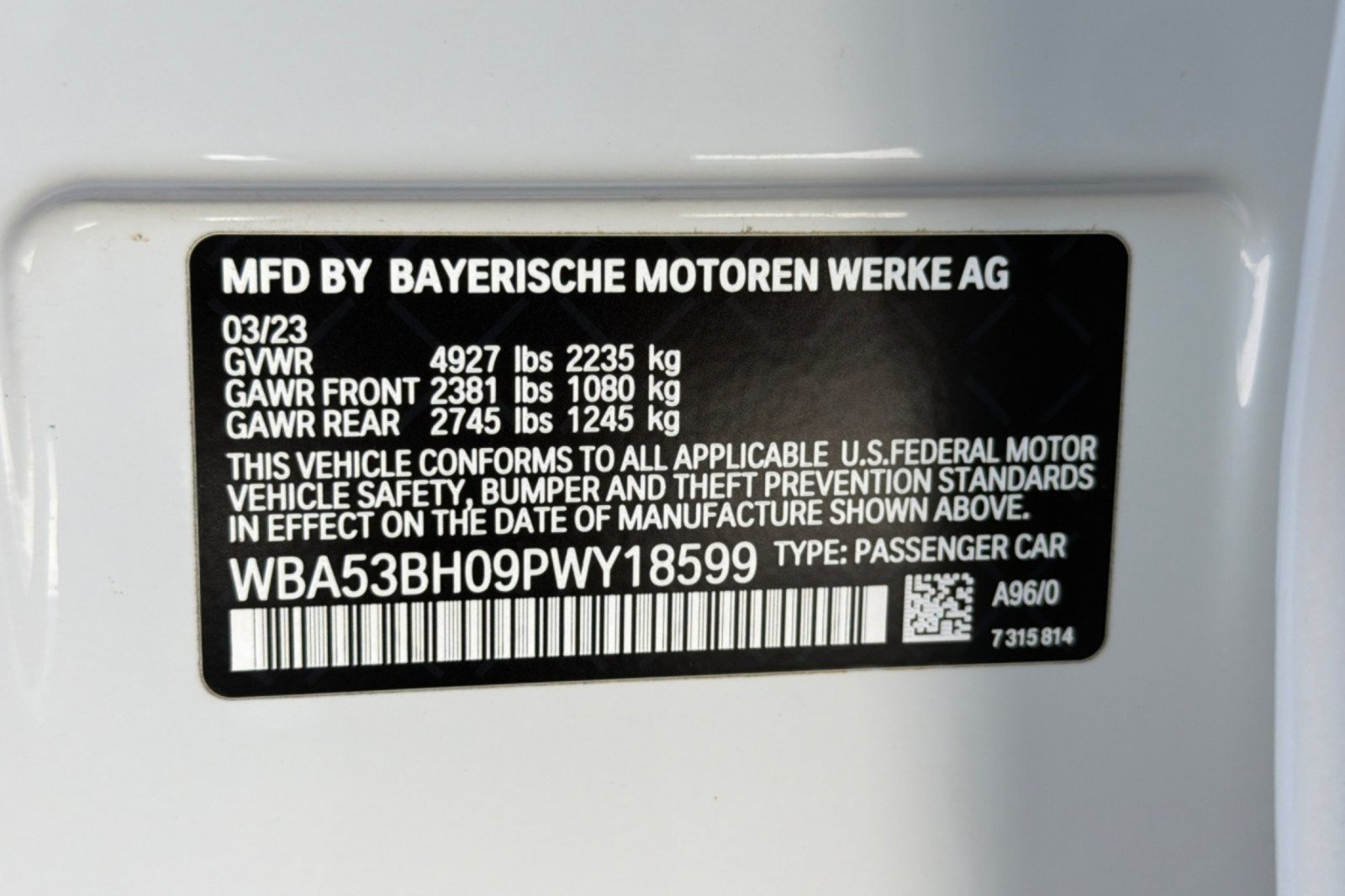 Used 2023 BMW 530i w/ Premium Package RWD image 27
