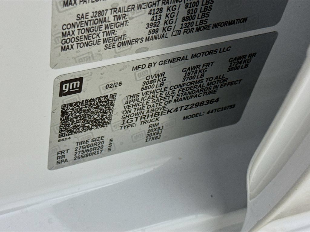 New 2026 GMC Sierra 1500 SLE w/ Preferred Package RWD image 21