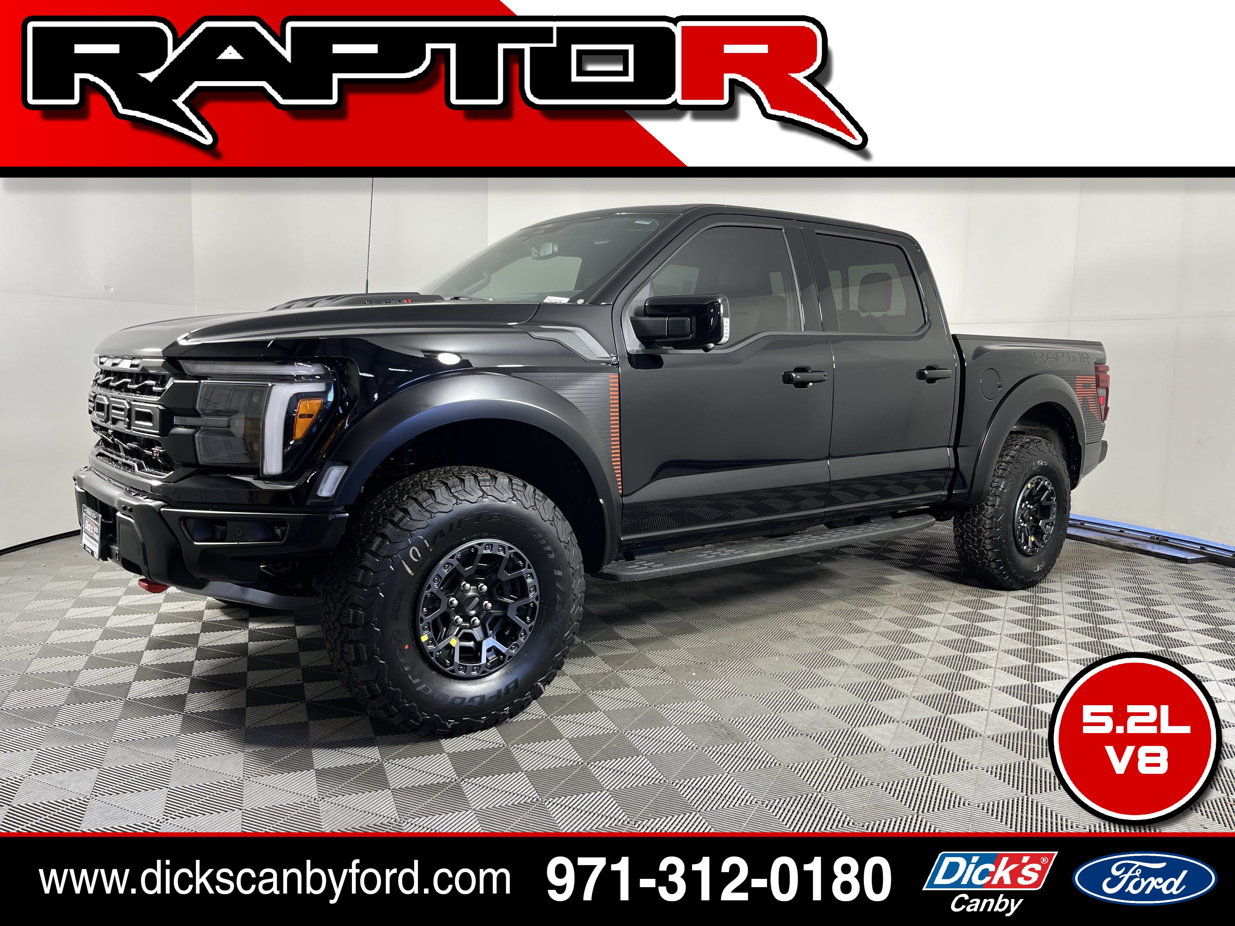 New 2026 Ford F150 Raptor w/ Equipment Group 803A Raptor R AWD/4WD 360° Tour