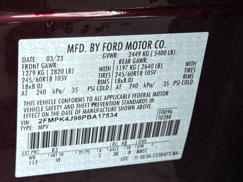 Used 2023 Ford Edge SEL w/ Convenience Package AWD/4WD image 31