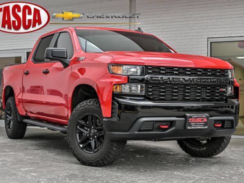 Used 2020 Chevrolet Silverado 1500 Custom Trail Boss w/ Custom Convenience Package AWD/4WD image 1