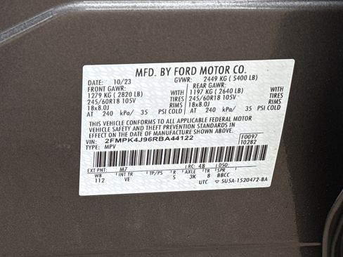 Used 2024 Ford Edge SEL w/ Convenience Package AWD/4WD image 26