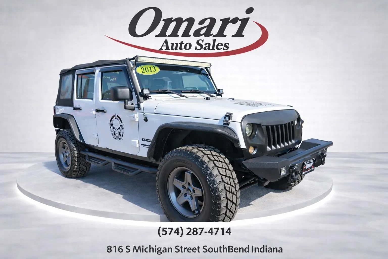Used 2013 Jeep Wrangler Unlimited Sport AWD/4WD image 1