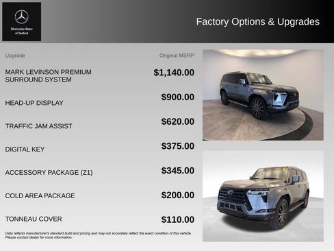 Used 2024 Lexus GX 550 w/ Accessory Package (Z1) AWD/4WD image 5