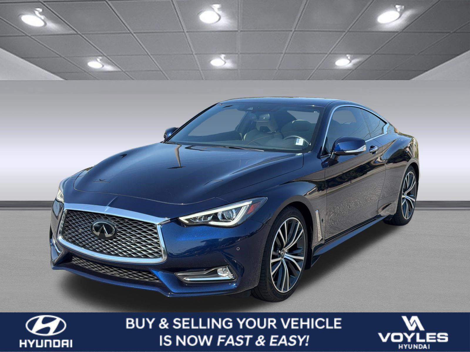 Used 2021 INFINITI Q60 3.0t Luxe w/ Cargo Package RWD image 1