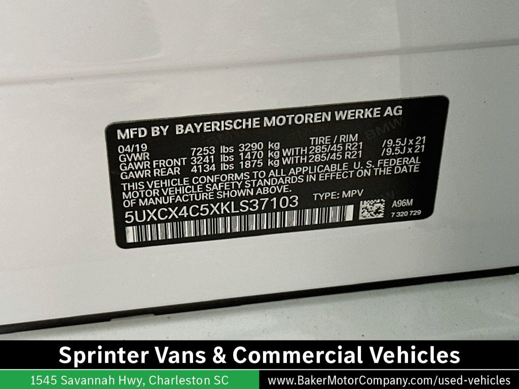 Used 2019 BMW X7 xDrive50i w/ Premium Package AWD/4WD image 36