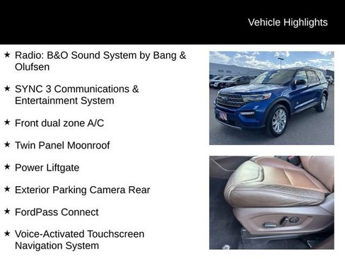 Used 2021 Ford Explorer King Ranch w/ Premium Technology Package AWD/4WD image 8