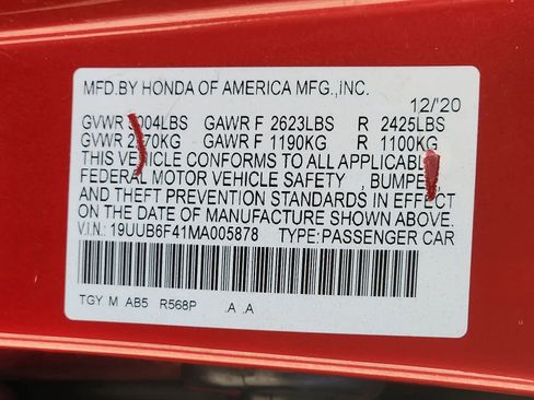 Certified 2021 Acura TLX SH-AWD w/ Technology Package image 34