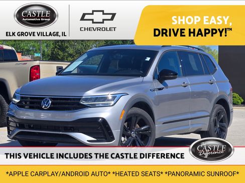 Used 2024 Volkswagen Tiguan SE R-Line w/ MDO Package, Three-Row FWD image 1