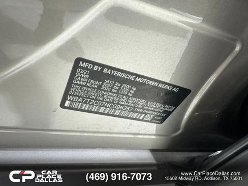 Used 2022 BMW 740i w/ Luxury Rear Seating Package RWD image 48