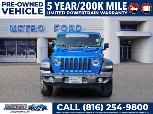 Used 2022 Jeep Wrangler Unlimited Sport AWD/4WD image 10