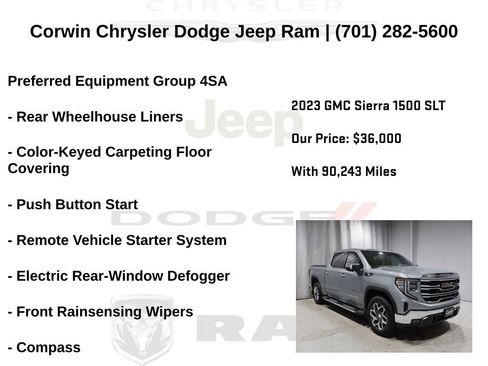 Used 2023 GMC Sierra 1500 SLT w/ SLT Premium Plus Package image 13