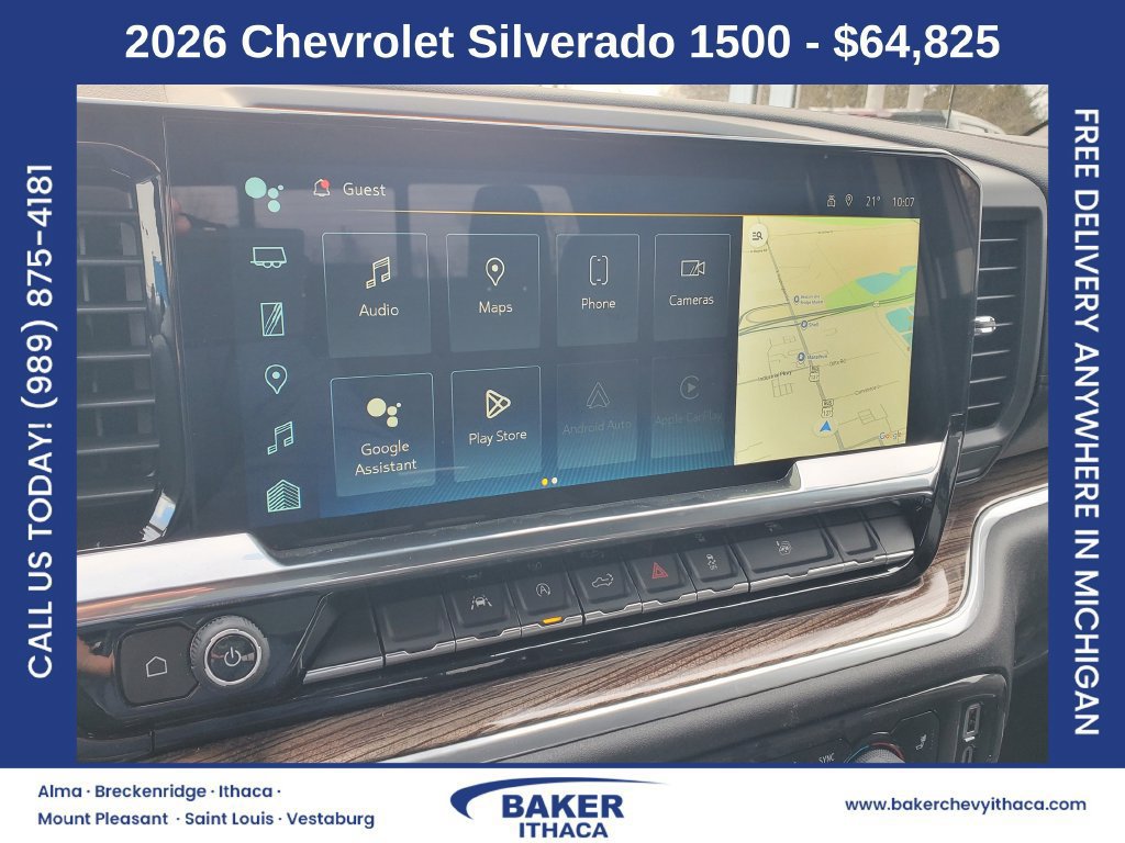 New 2026 Chevrolet Silverado 1500 RST w/ Rally Edition AWD/4WD image 21