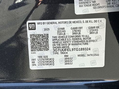 New 2026 GMC Sierra 1500 AT4X AWD/4WD image 35