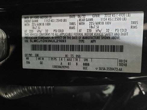 Used 2022 Lincoln Corsair AWD w/ Equipment Group 101A image 33