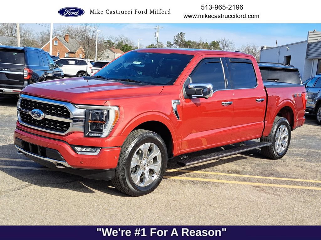 Used 2023 Ford F150 Platinum w/ Equipment Group 701A High AWD/4WD image 1