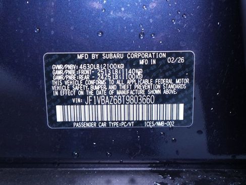 New 2026 Subaru WRX tS AWD/4WD image 38