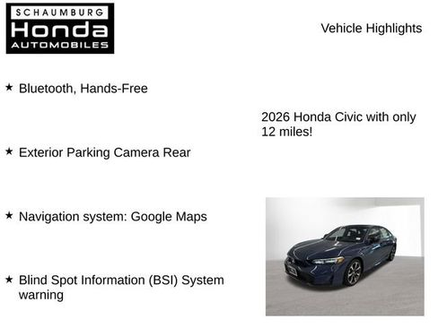 New 2026 Honda Civic Sport Touring image 7