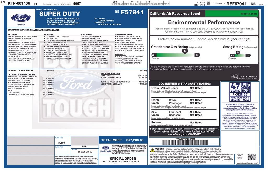 Used 2024 Ford F250 Lariat AWD/4WD image 6