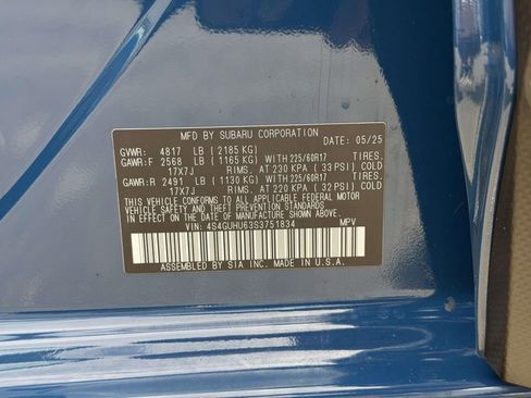 Used 2025 Subaru Crosstrek 2.5i Wilderness w/ Wilderness Package image 18