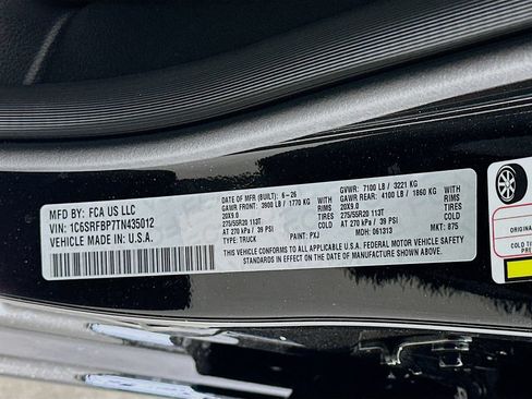 New 2026 RAM 1500 Big Horn AWD/4WD image 19