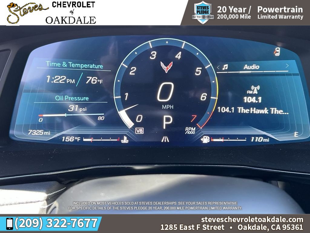 Certified 2023 Chevrolet Corvette Stingray Coupe w/ Z51 Performance Package RWD image 15