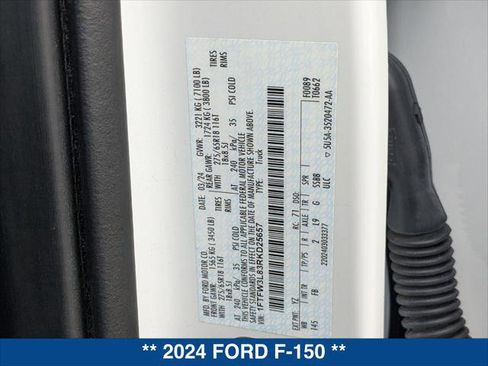Used 2024 Ford F150 XLT w/ Equipment Group 302A MID AWD/4WD image 24