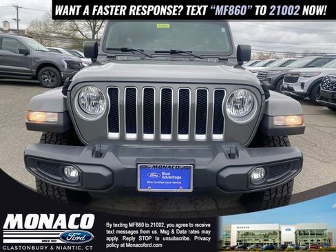 Used 2020 Jeep Wrangler Unlimited Sahara AWD/4WD image 3