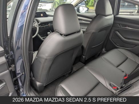 New 2026 MAZDA MAZDA3 2.5 S Sedan w/ Preferred Pkg FWD image 27