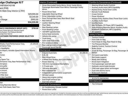 Used 2013 Dodge Challenger R/T w/ Electronics Convenience Group image 2