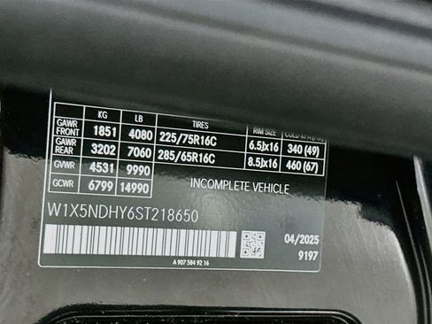 New 2025 Mercedes-Benz Sprinter 3500 image 29