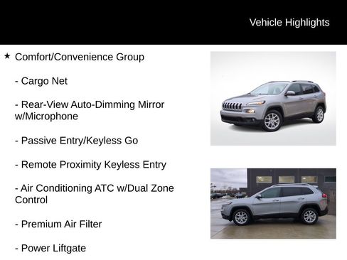 Used 2016 Jeep Cherokee Latitude w/ Comfort/Convenience Group image 5