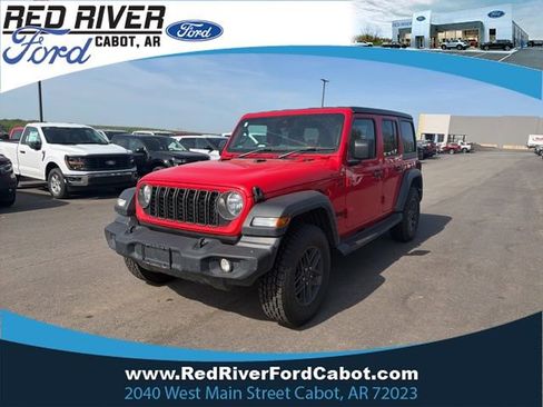 Used 2025 Jeep Wrangler Unlimited Sport w/ Convenience Group image 1