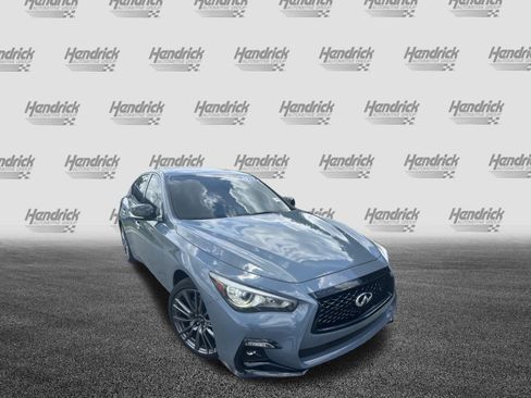Used 2022 INFINITI Q50 Red Sport 400 w/ Cargo Package AWD/4WD image 2