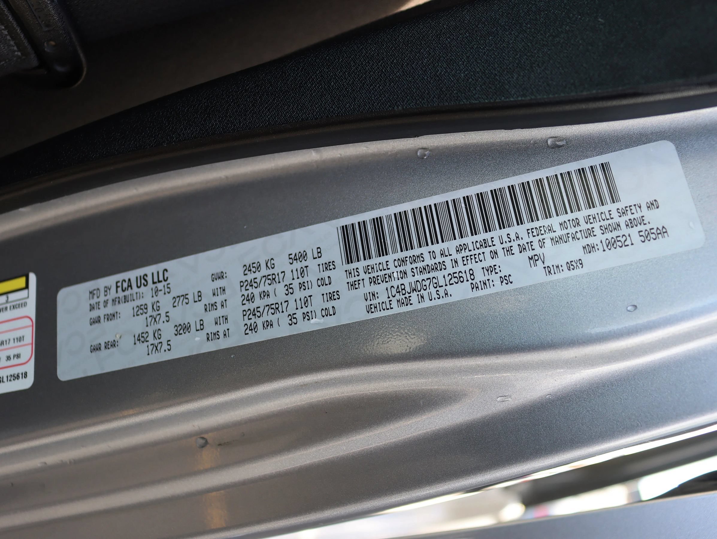 Used 2016 Jeep Wrangler Unlimited Sport AWD/4WD image 36