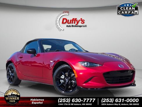Used 2021 MAZDA MX-5 Miata Club RWD image 1