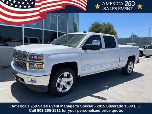 Used 2015 Chevrolet Silverado 1500 LTZ w/ Max Trailering Package AWD/4WD image 1