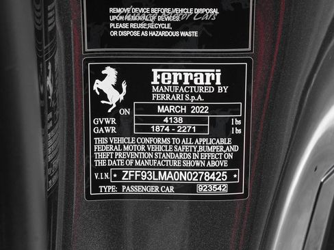 Used 2022 Ferrari F8 Tributo image 66